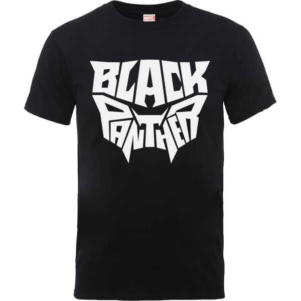 

black panther emblem t-shirt - black