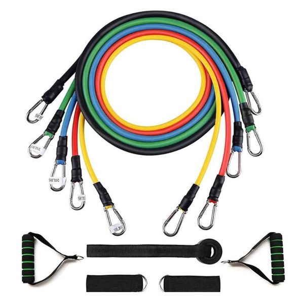 

resistance bands exercise workout elastic band set yoga fitness home muscle training pull up door anchor bodybuilding equipment