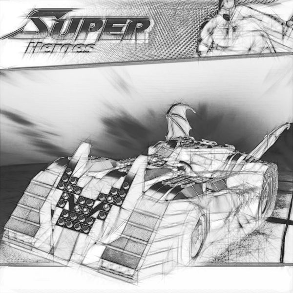 

in stock 1045pcs 7116 superhero the ultimate bat model mobile building blocks toy kids diy bricks halloween gifts