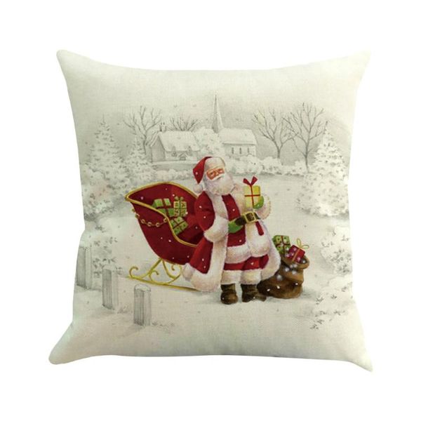 

pillow case 45x45cm sofa cushion cover cute christmas pillowcase car tree flower gifts home living room bedroom decor