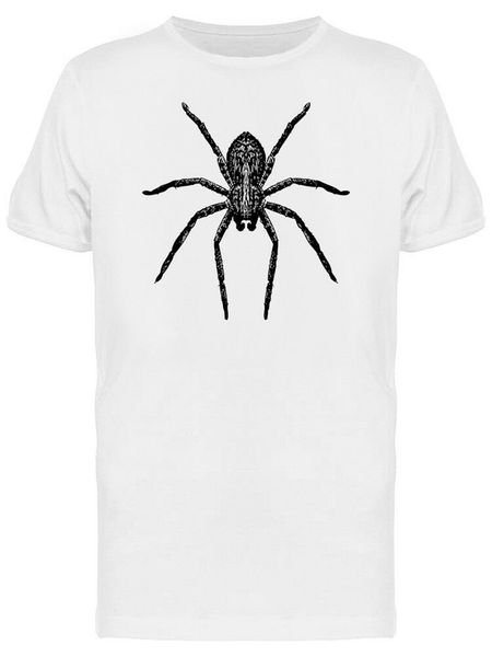 

hand drawing of a spider men's tee -image by brand clothing tee shirt