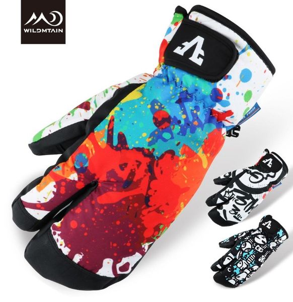 

ski gloves wholesale - waterproof snow gloves for winter sports, touchscreen compatible, design