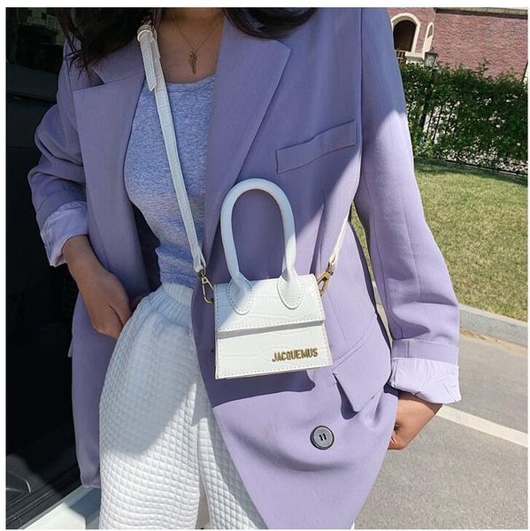 

Jacquemus Mini Purses and Handbags for Women 2020 Crossbody Bag Famous Brand Totes Luxury Designer Hand Bags crocodile pattern #50