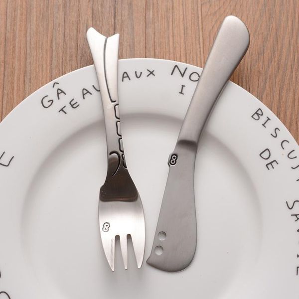 

set eating eco-friendly picnic for set children t200430 camping travel cute portable tableware child dinnerware cutlery hippo outdoor bbynh