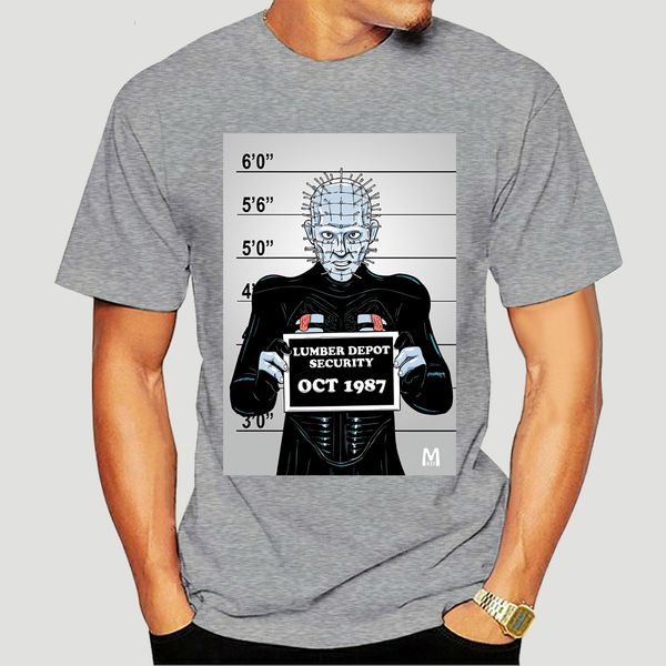 

pin head t shirt movie horror geek tee usual suspect line up police yolo(1)-5090d