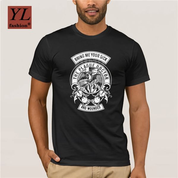 

new fashion trend the plague doctor t shirt men s fun casual print