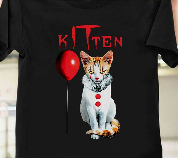 

котик и это футболка черного размер s-3xl основные модели tee shirt