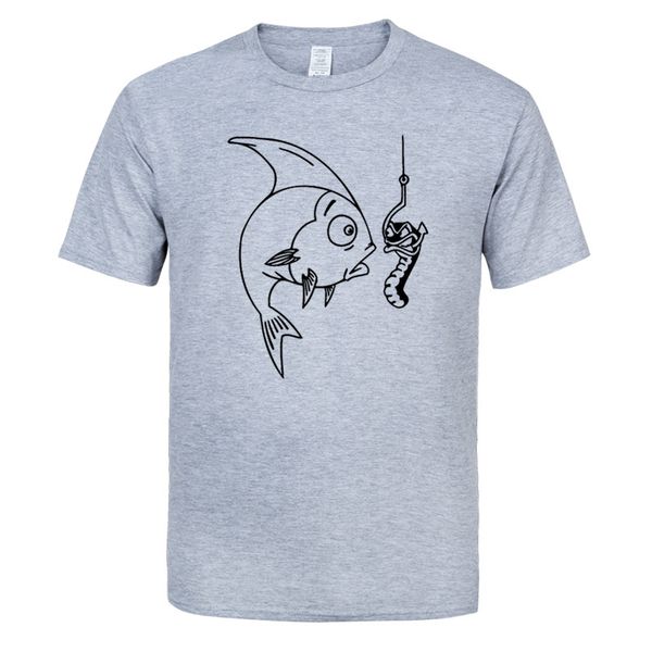 

men's clothing fishing novelty funny t shirt men casual cotton men's t-shirt tee shirt homme oversized t-shirt