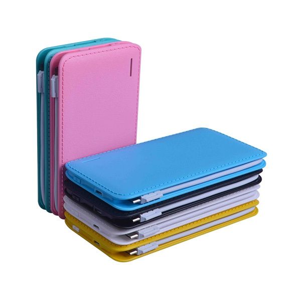

6 new colors, with micro wire, output with ios adapter, 6000mah polymer core, cell phone power banks