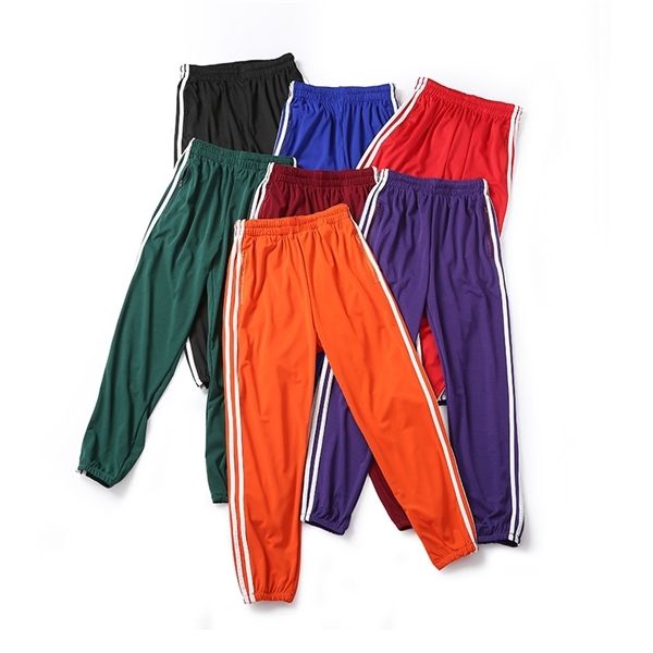 

plus size hip hop pants man 2020 new men korean casual sweatpants women harajuku loose straight trousers streetwear, Black