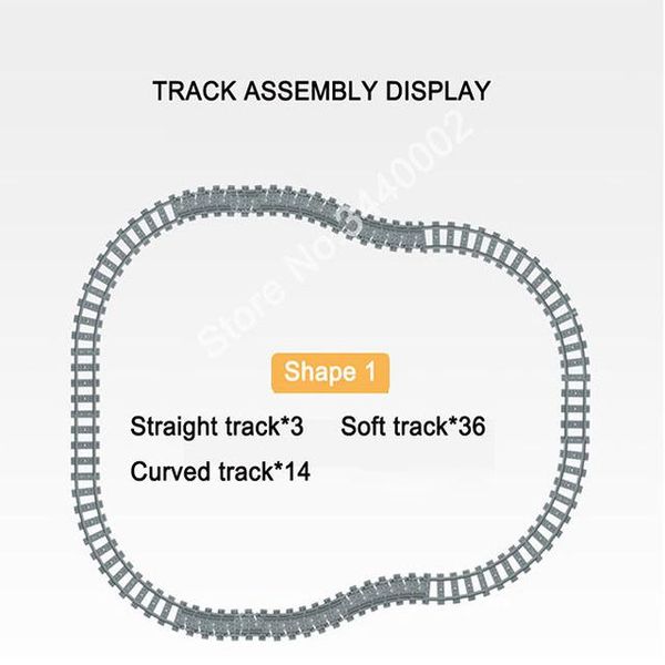 

trein track compatible train curved model brands city rail bricks block train straight building rails all tracks flexible qylemp mywjqq