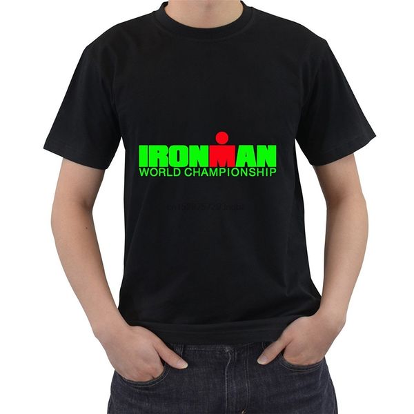 

men's ironman triathlon world championship logo t shirt