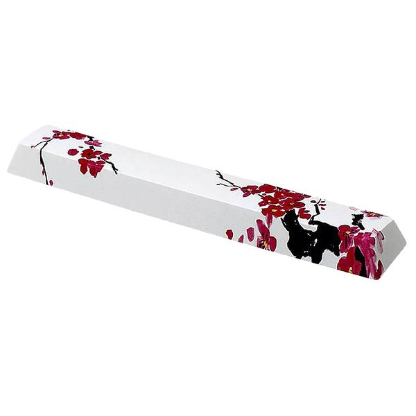 

6.25u diy novelty keycap plum blossom spacebar keycap spacebar pbt mechanical keyboard