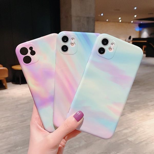 

glitter colorful starry sky phone case for iphone 11 pro max se 2020 x xr xsm 7 8 plus luxury case soft imd back cover