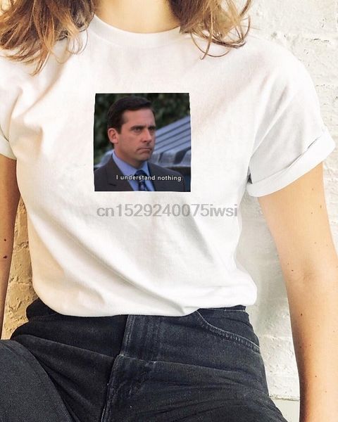 

i undertond nothing the office tv show quotes funny t-shirt hipsters meme tee