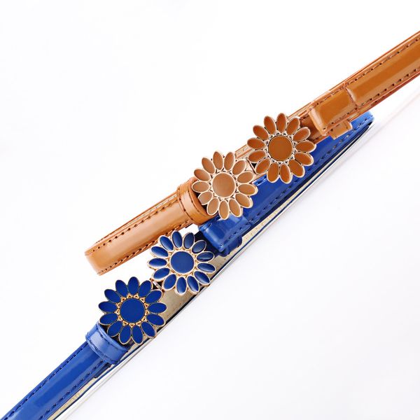 

versatile dress women's belt popular women's adjustable belt small double buckle decorative women, Black;brown