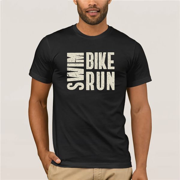 

printed t-shirt summer triathlon ironman for men triathlon ru men unique new arrival clothes interesting men's fun t-shirt