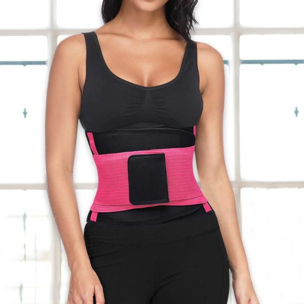

women waist trainer corset abdomen slimming body shaper tummy control elastic sport belts comfortable workout shapewear, Black;gray