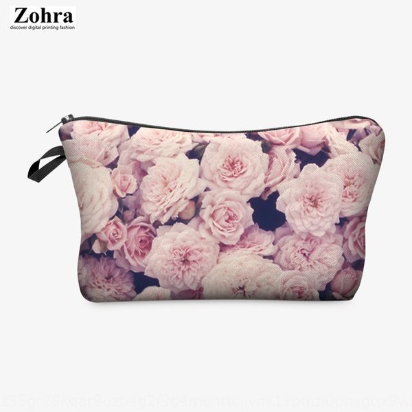 

zohra3d digital printing rose hand female storage wash zohra3d bagdigital cosmetic bagprinting rose hand cosmetic bag female storage wash ba
