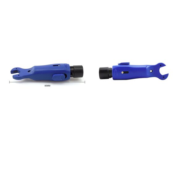 

2x adjustable stripping tool stripper for coax rg6 rg59 rg11 cable connector