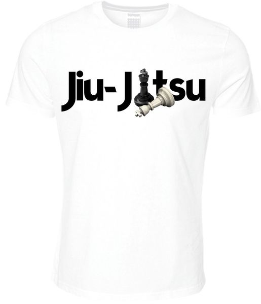 

2019 new mens brazilian jiu jitsu chess t shirt clothing martial arter bjj gracie tee tee shirts