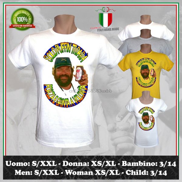

t-shirt solo puffin marmellata bud spencer terence hill tee uomo donna bambinocool casual pride t shirt men fashion