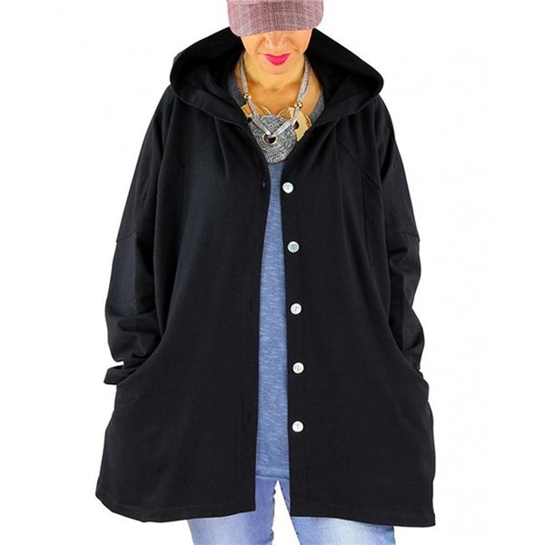 

women's trench coats coat womens 2021 spring autumn hoodies plus size slim students baseball clothes medium length windbreaker, Tan;black