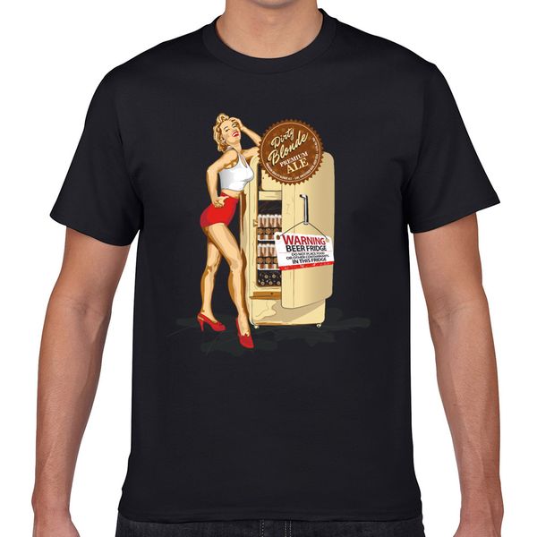 

t shirt men dirty blonde ale harajuku geek short male tshirt xxxl