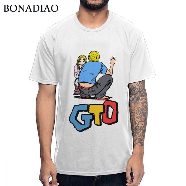 

leisure custom for men great teacher onizuka gto t-shirt pure cotton graphic print t shirt s-6xl us size