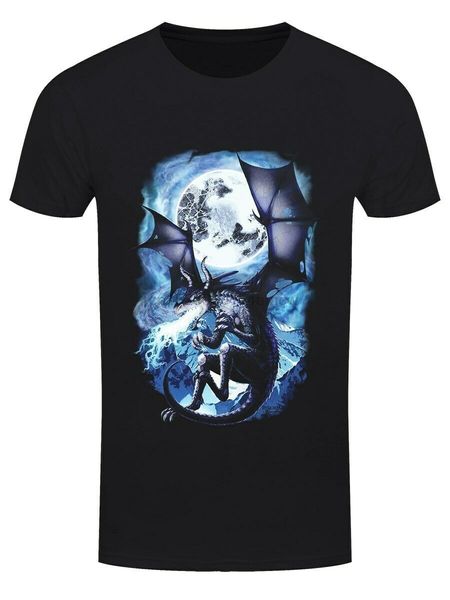 

реквием коллективные футболки мужские черные вайверн пламя