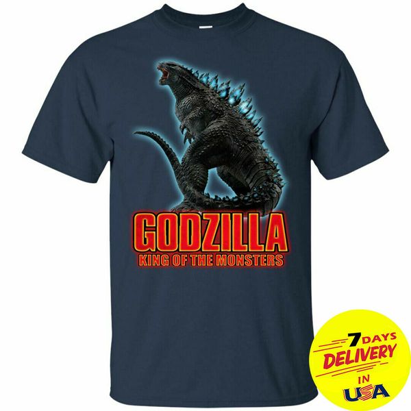 

monstershirt king of the moster 2019 t-shirt black navy summer tee