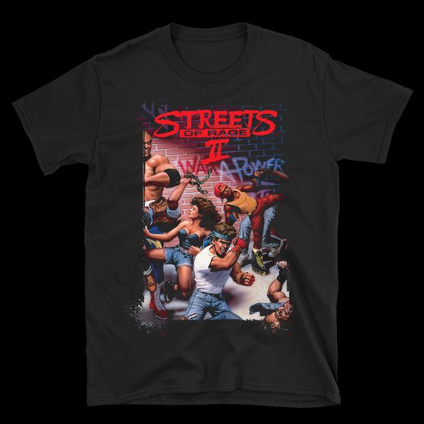 

streets of rage 2 black t-shirt cool casual pride t shirt men new fashion tshirt ajax 2018