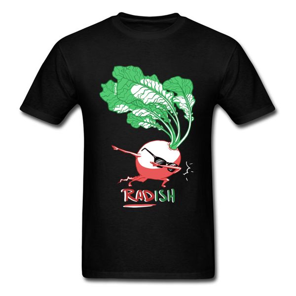 

funny cartoon print tee shirts for student the dabbing radish comics summer autumn 100% cotton o-neck mens shirt casual