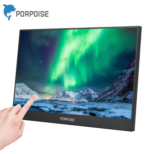 

15.6 inch portable monitor narrow side computer extension 1080p usb3.1 type cscreen ps4 ps3 xbox huawei phone gaming monitor