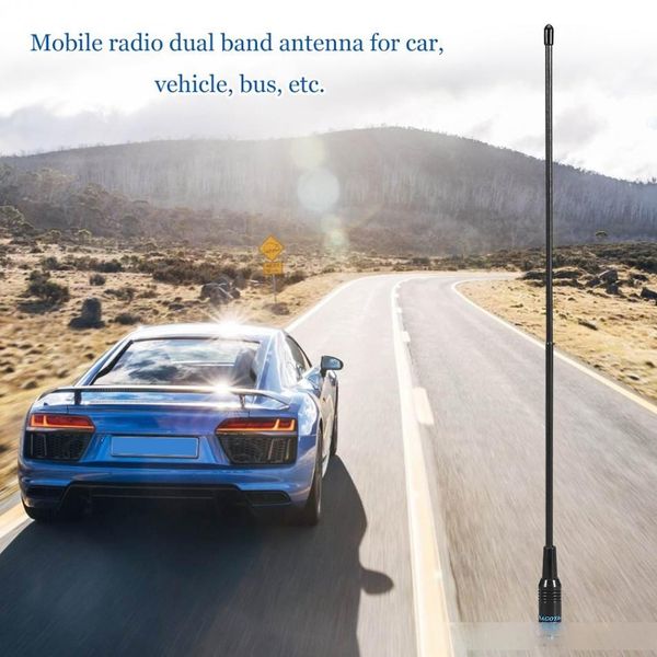 

na-771 sma-female dual band vhf/uhf 144/430mhz high gain handheld antenna for kenwood/bf two way radio