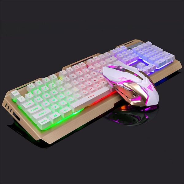 

gaming keyboard mechanical keyboard and mouse v1 104 key usb wired rgb led backl