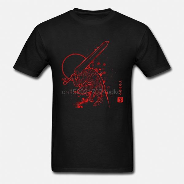 

мужчины тенниски проклятых доспехи берсерк t shirt женщины t-shirt тройники верхней