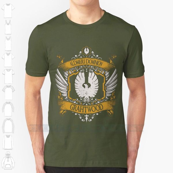 

aldmeri dominian - grahtwood custom design print for men women cotton new cool tee t shirt big size 6xl skyrim