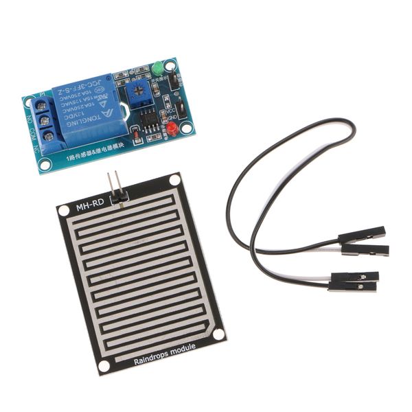 

12v rain weather humidity sensor relay control module kit for diy
