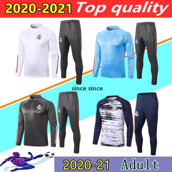 

20/21 real madrid soccer jacket training suit del chandal 2020 2021 hazard benzema modric camiseta de futbol jogging football tracksuit, Black;yellow