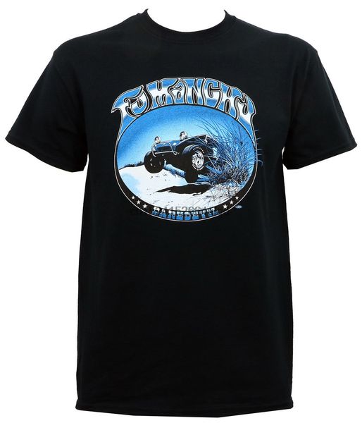 

men summer short sleeves casual authentic fu manchu daredevil album art stoner rock t-shirt s m l xl new