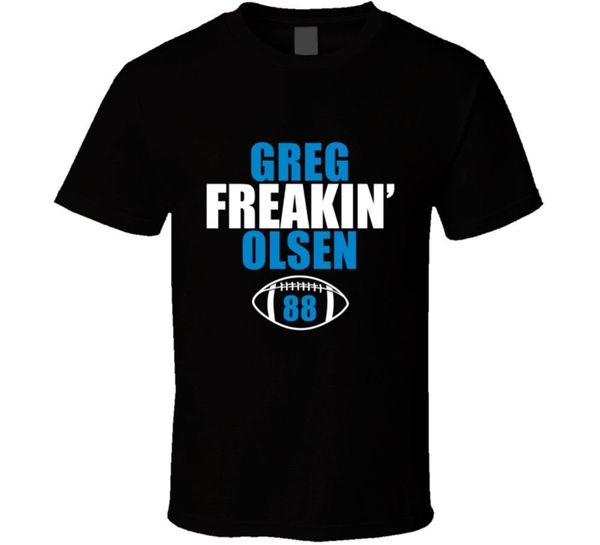 

greg freakin olsen carolina football funny t shirt