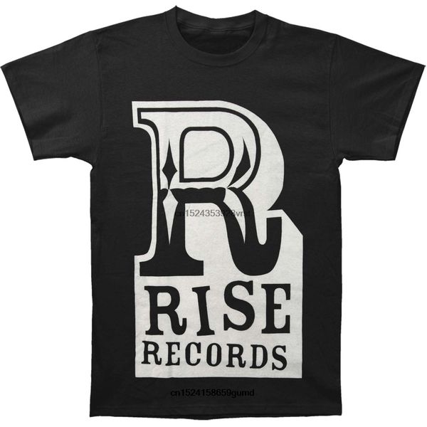 

funny men t shirt women novelty tshirt rise records big r logo t-shirt