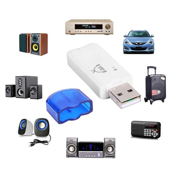 

bt-470 bluetooth 2.1 a2dp stereo music receiver adapter car kit for radio phone plug and play without driver software