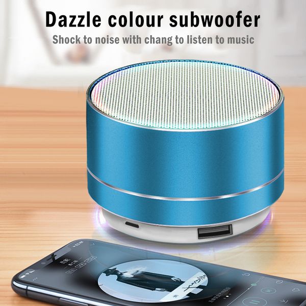 

rechargeable portable bluetooth speaker mini stereo speaker music audio tf usb aux stereo sound audio music player