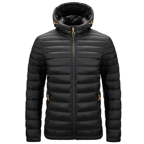 

men's winter warm outdoor down jacket fashion n00fxesd, Black