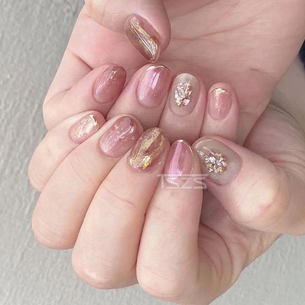 

1box/lot tszs new arrival 6 colors nail accessories magic mirror glitter powder for nail art decoration, Silver;gold