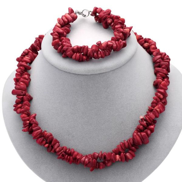 

earrings & necklace colorful 100% natural stone beads handmade chocker charm beaded bracelets for women bracelet set boho jewelry, Silver