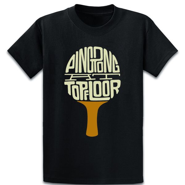 

pingpong at flor t shirt humor summer family size s-5xl fit cotton print solid color shirt