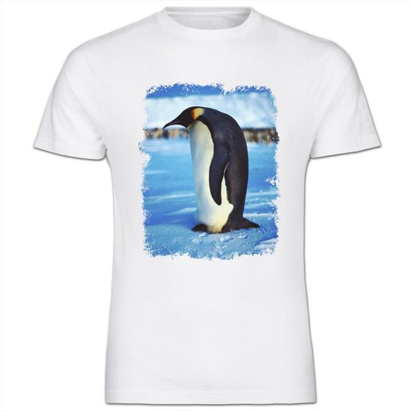 

2019 men fashion king emperor penguin mens cotton t-shirt tee shirt